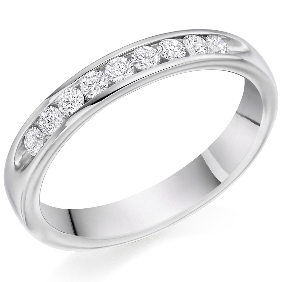 Half Eternity Ring: HET9000 - Gemex - The Raphael Collection ...